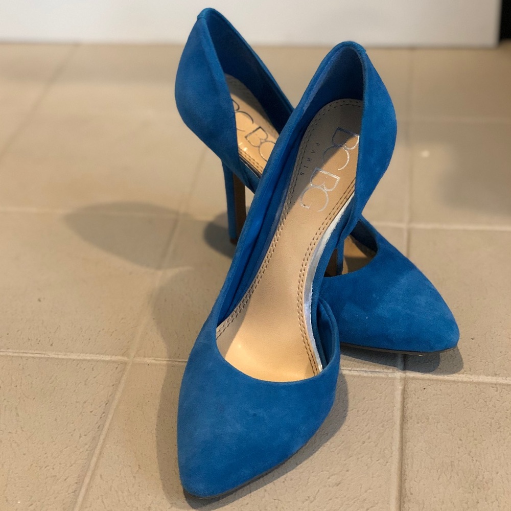 Blue heels